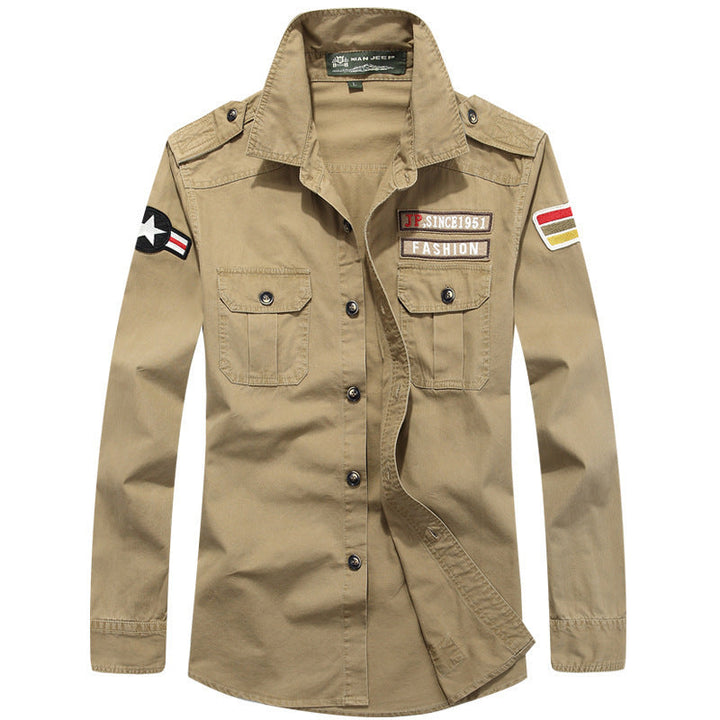 Trendy utility shirt for men with practical pockets Lune London