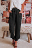 Comfortable harem pants for women with elastic waist and practical pockets