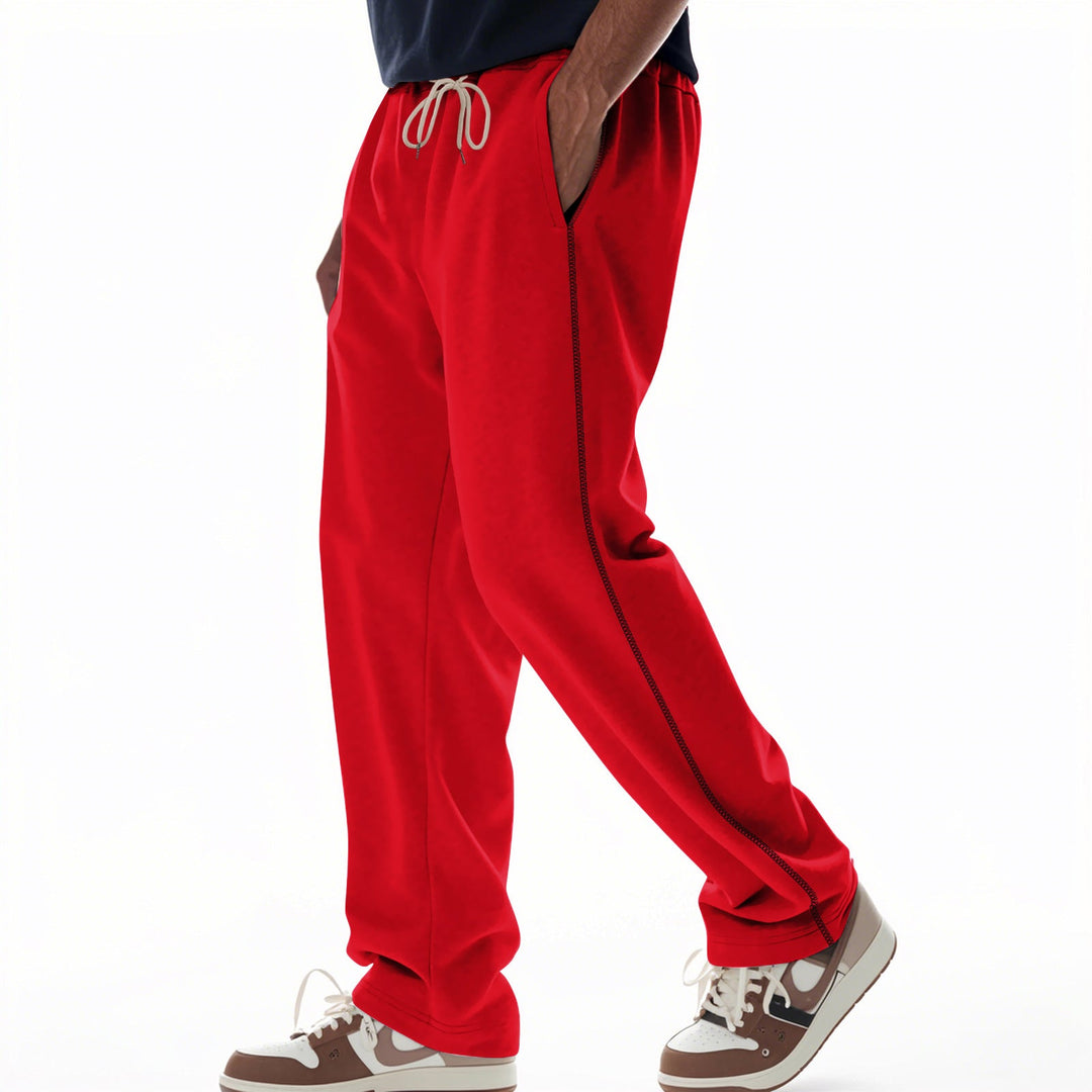 Comfortable men's joggers with zipper and side pockets Lune London
