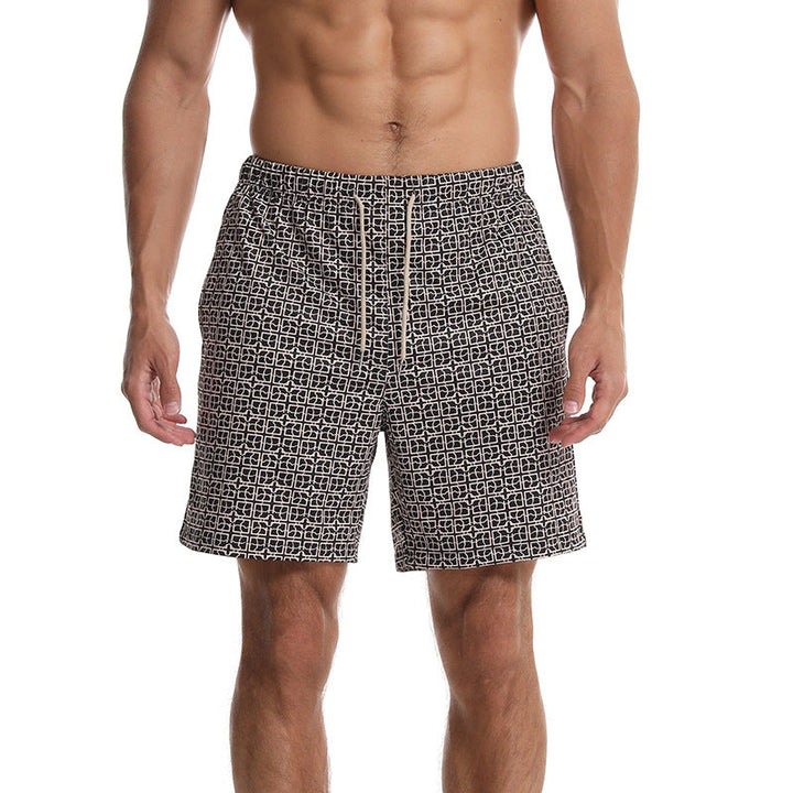 Shorts de bain pour hommes avec ceinture élastique et doublure intérieure confortable Lune London