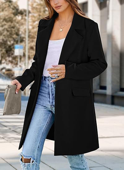 Lune London Elegant Oversized Jacket for Women
