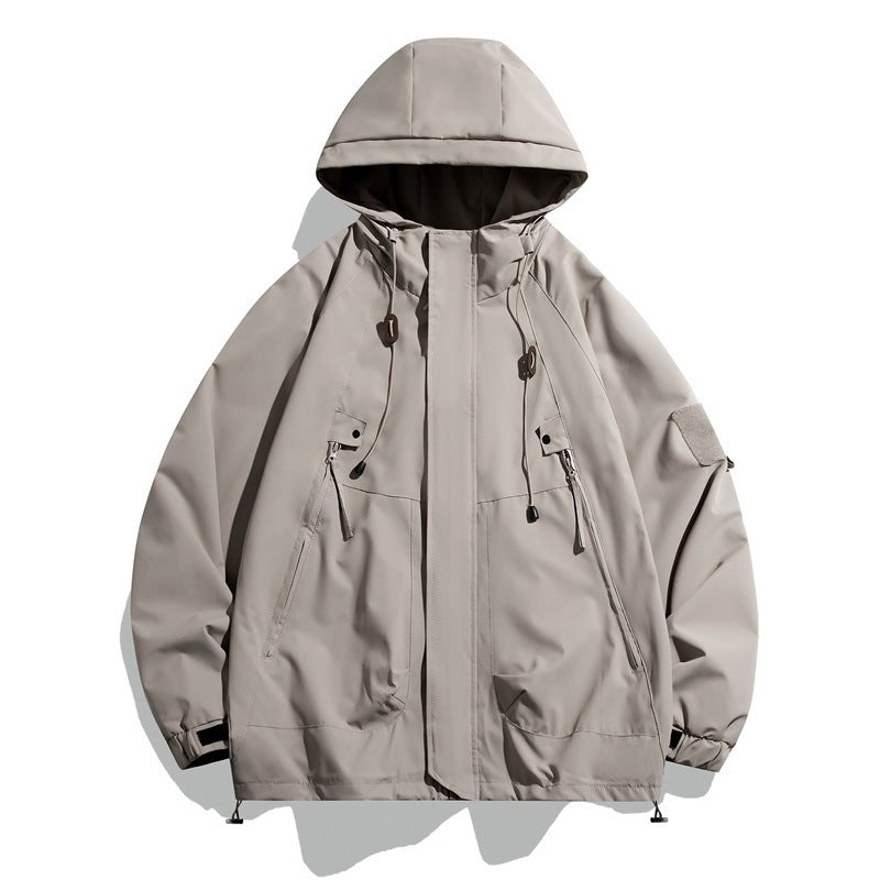 Functional technical jacket for women with adjustable hood system and robust weather protection Lune London