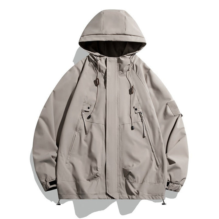 Functional technical jacket for women with adjustable hood system and robust weather protection Lune London