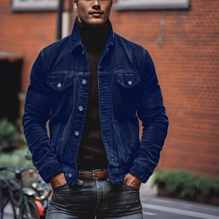 Trendy corduroy jacket for men with authentic look Lune London