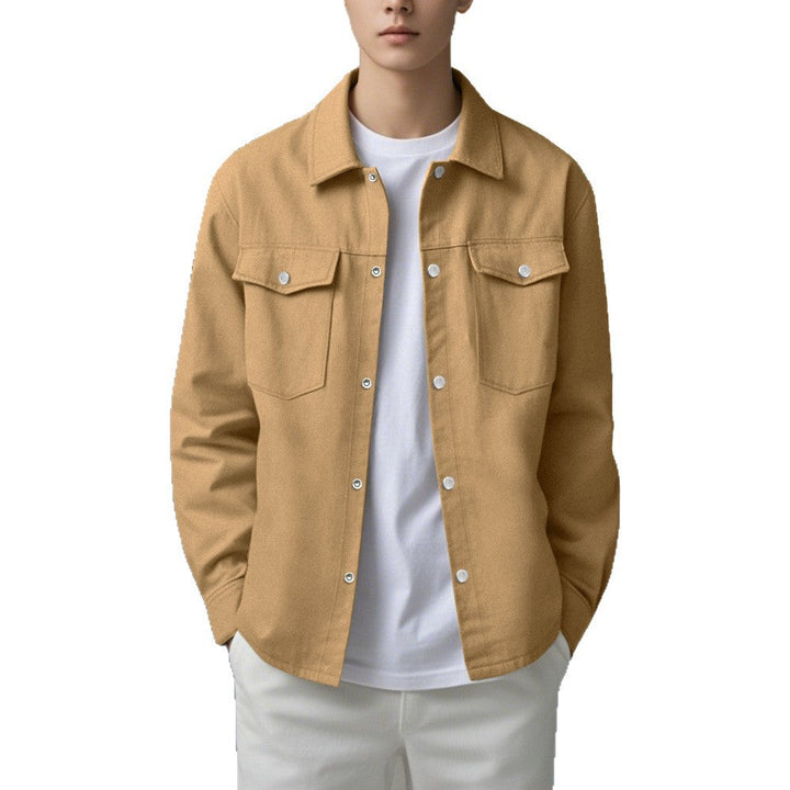 Trendy shirt jacket for men with practical chest pockets and modern cut Lune London