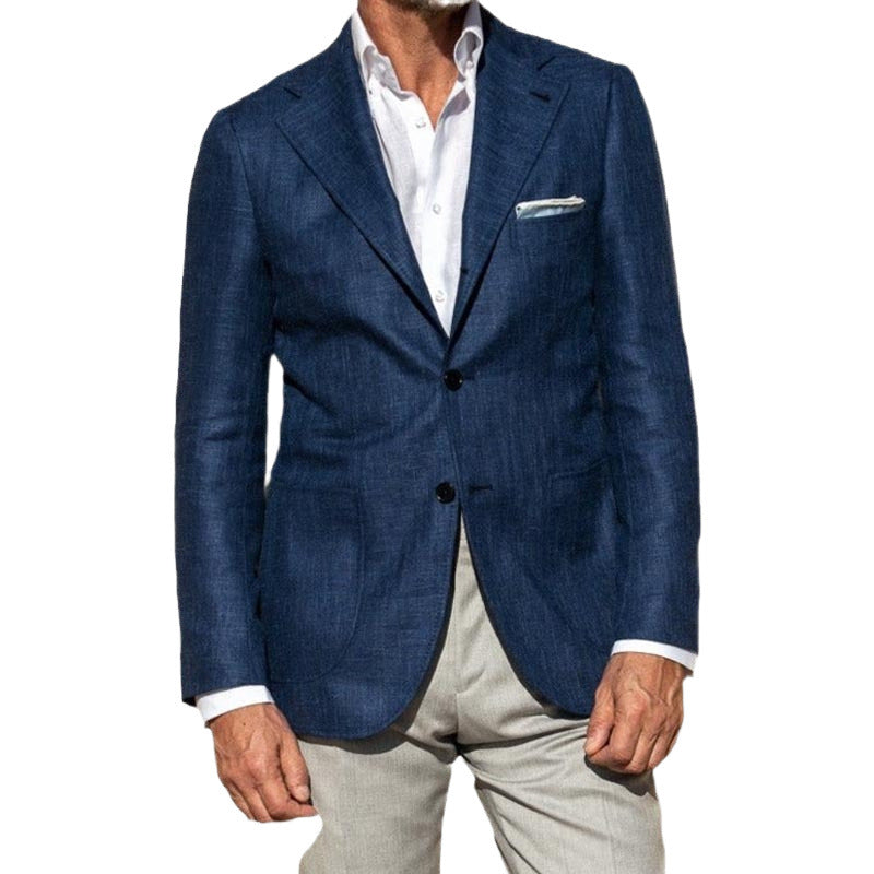 Lightweight summer jacket for men in high-quality linen Chic and Style
