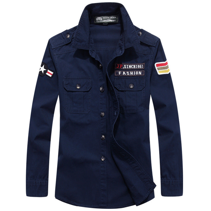 Trendy utility shirt for men with practical pockets Lune London