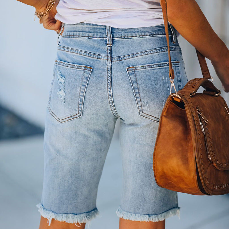 Lune London Women's Denim Shorts