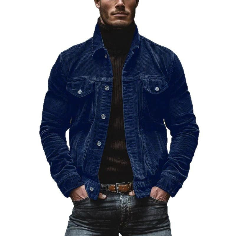 Trendy corduroy jacket for men with authentic look Lune London