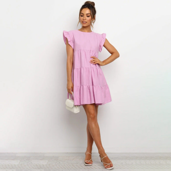 Lune London Ruffled Summer Dress for Women