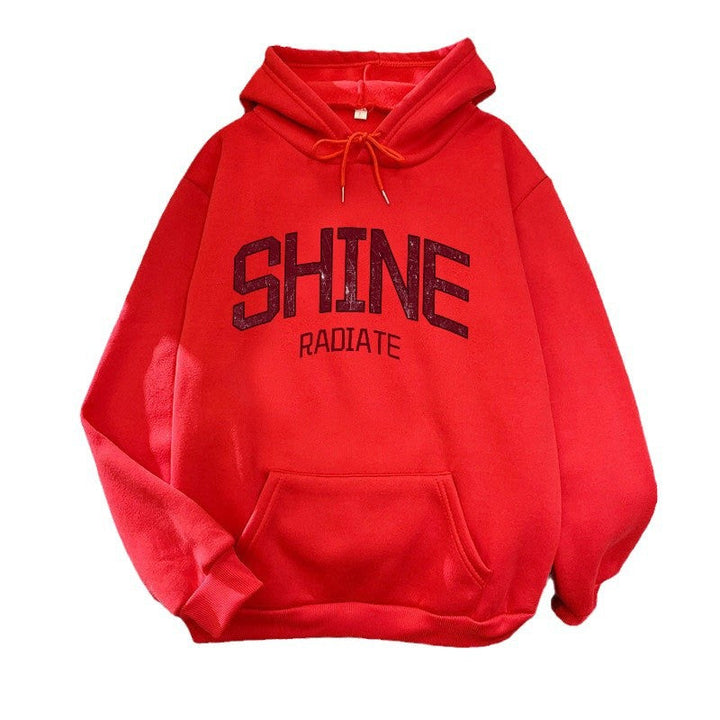 Women's hoodie with eye-catching lettering Chic & Stil