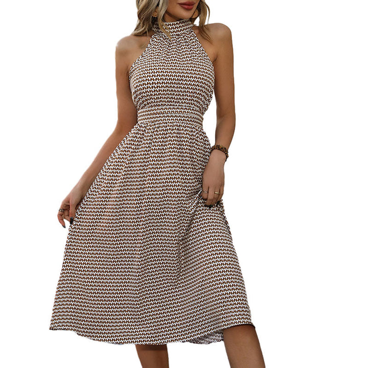 Lune London Women's Midi Backless Dress with Ruching Details