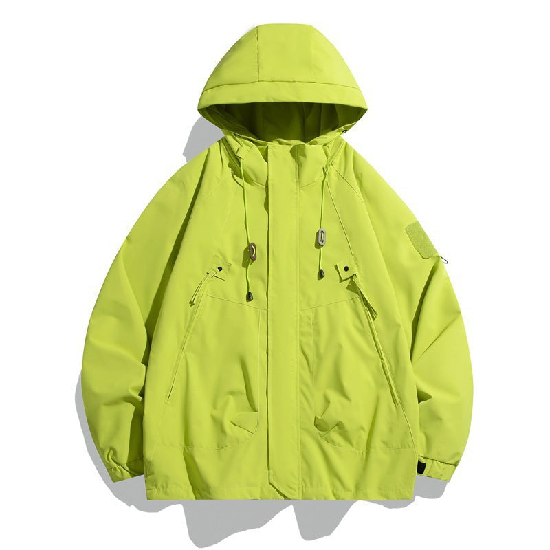 Functional technical jacket for women with adjustable hood system and robust weather protection Lune London