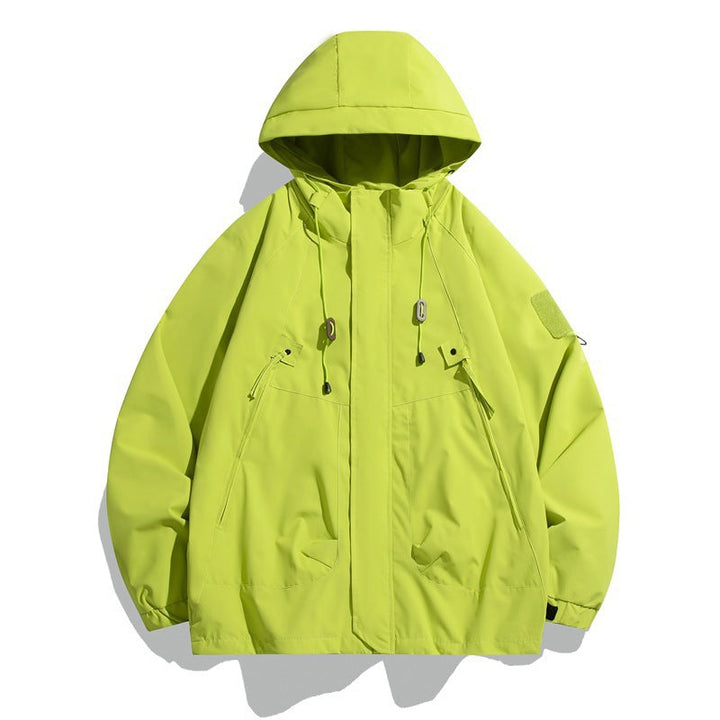 Functional technical jacket for women with adjustable hood system and robust weather protection Lune London