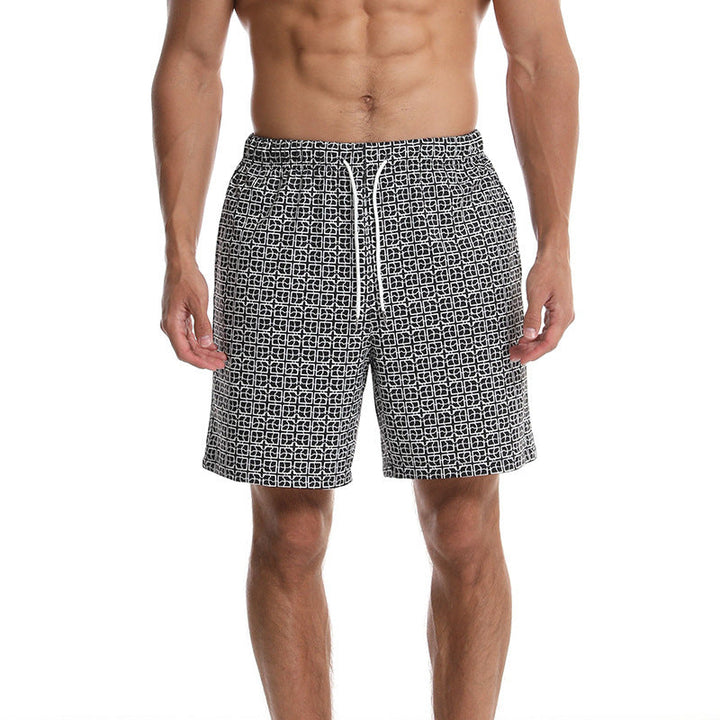 Shorts de bain pour hommes avec ceinture élastique et doublure intérieure confortable Lune London