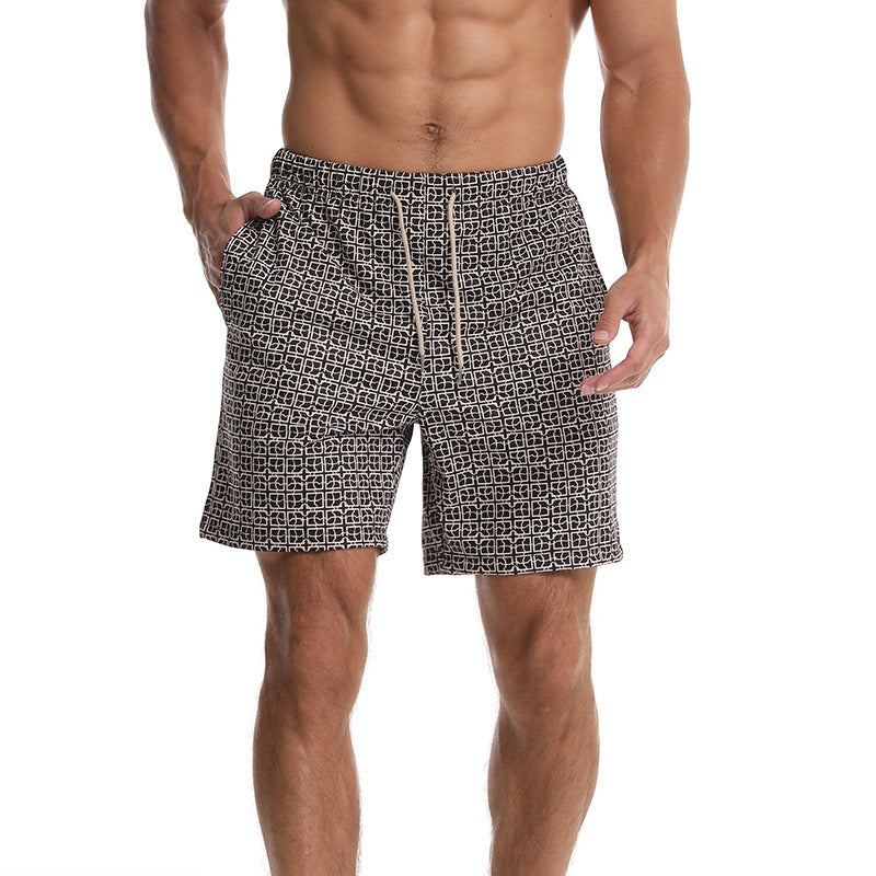 Shorts de bain pour hommes avec ceinture élastique et doublure intérieure confortable Lune London