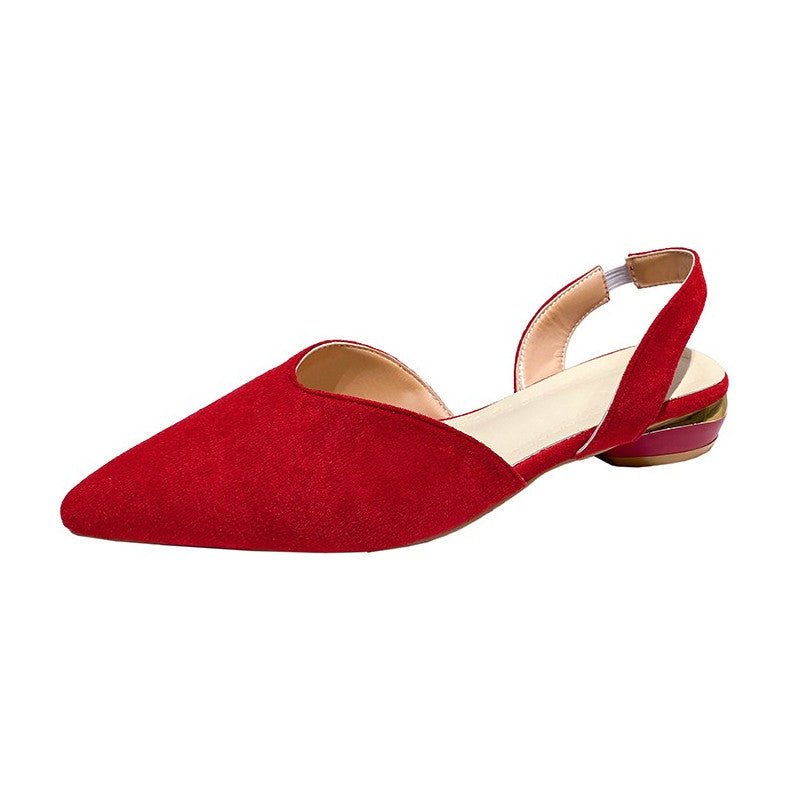 Women Elegant Slingback Ballerinas with Adjustable Strap Design Chic und Stil