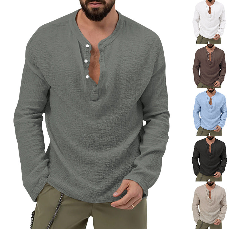 Long sleeve shirt for men with buttonhole Lune London