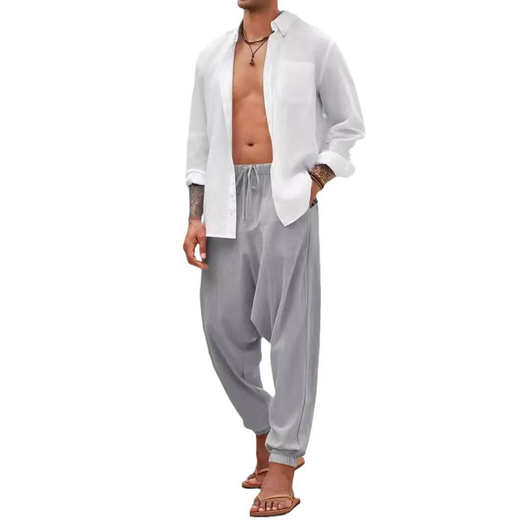 Chic and Stylish Casual Harem Pants for Men