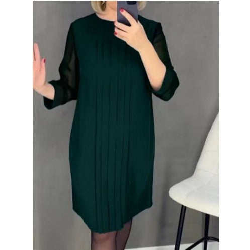 Robe élégante pour femmes avec manches transparentes volantes Chic & Stil