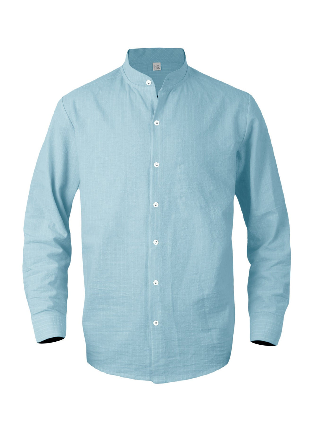 Men's elegant long sleeve shirt with high collar Lune London