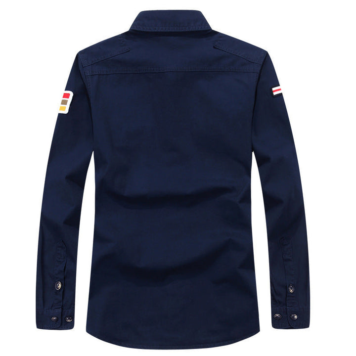 Trendy utility shirt for men with practical pockets Lune London