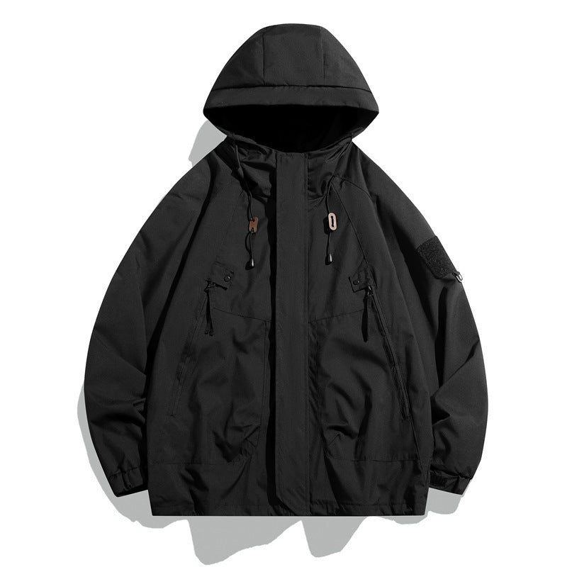 Functional technical jacket for women with adjustable hood system and robust weather protection Lune London