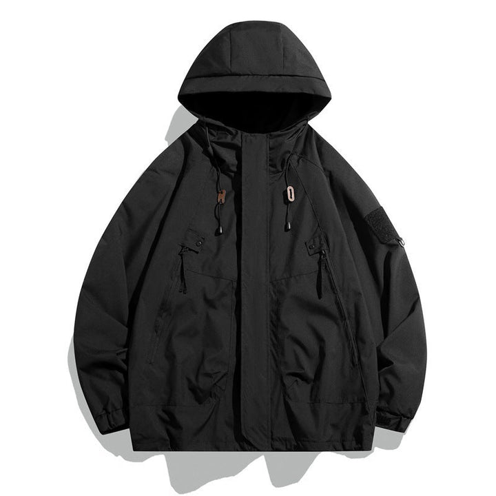 Functional technical jacket for women with adjustable hood system and robust weather protection Lune London