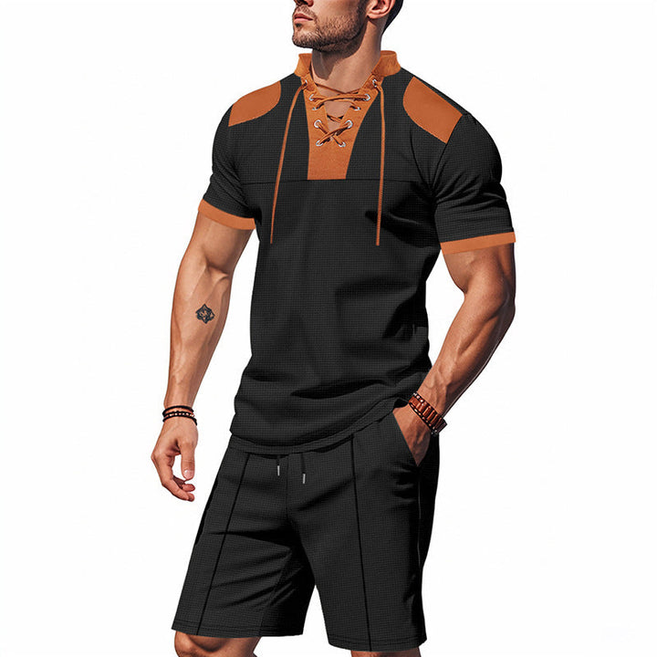 Short set for men with unique laces and breathable material Lune London
