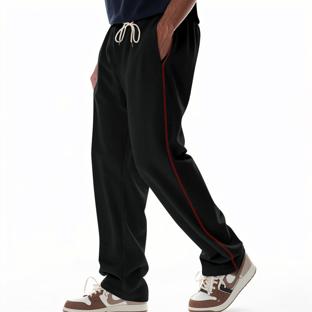 Comfortable men's joggers with zipper and side pockets Lune London