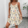 Spaghetti strap floral dress