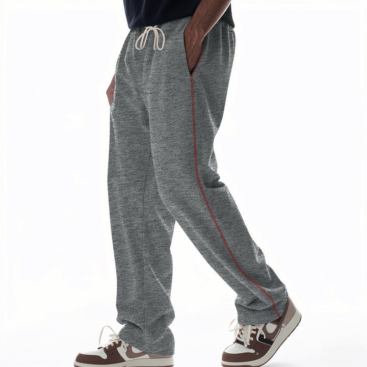 Comfortable men's joggers with zipper and side pockets Lune London