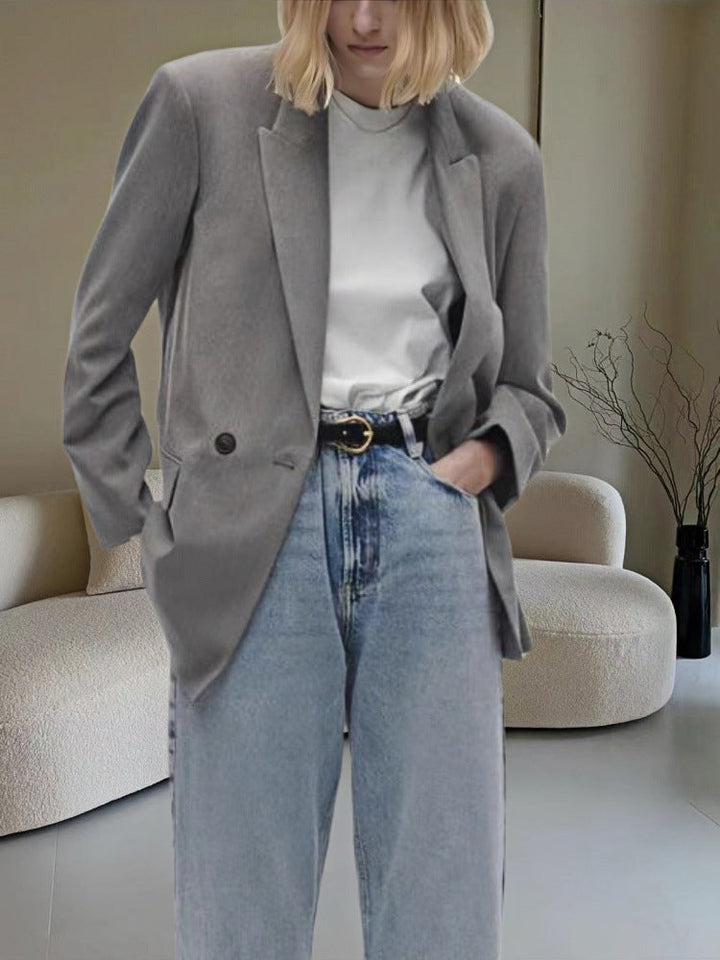 Women Stylish and Elegant Oversized Blazer Chic und Stil
