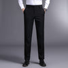 Elegant suit trousers for men with a slim fit and functional pockets