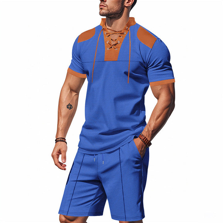 Short set for men with unique laces and breathable material Lune London