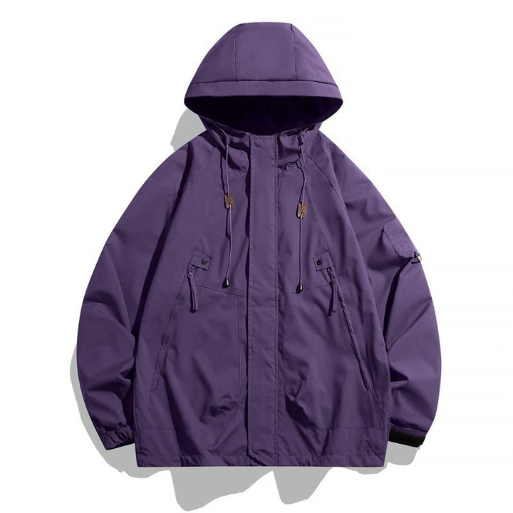 Functional technical jacket for women with adjustable hood system and robust weather protection Lune London