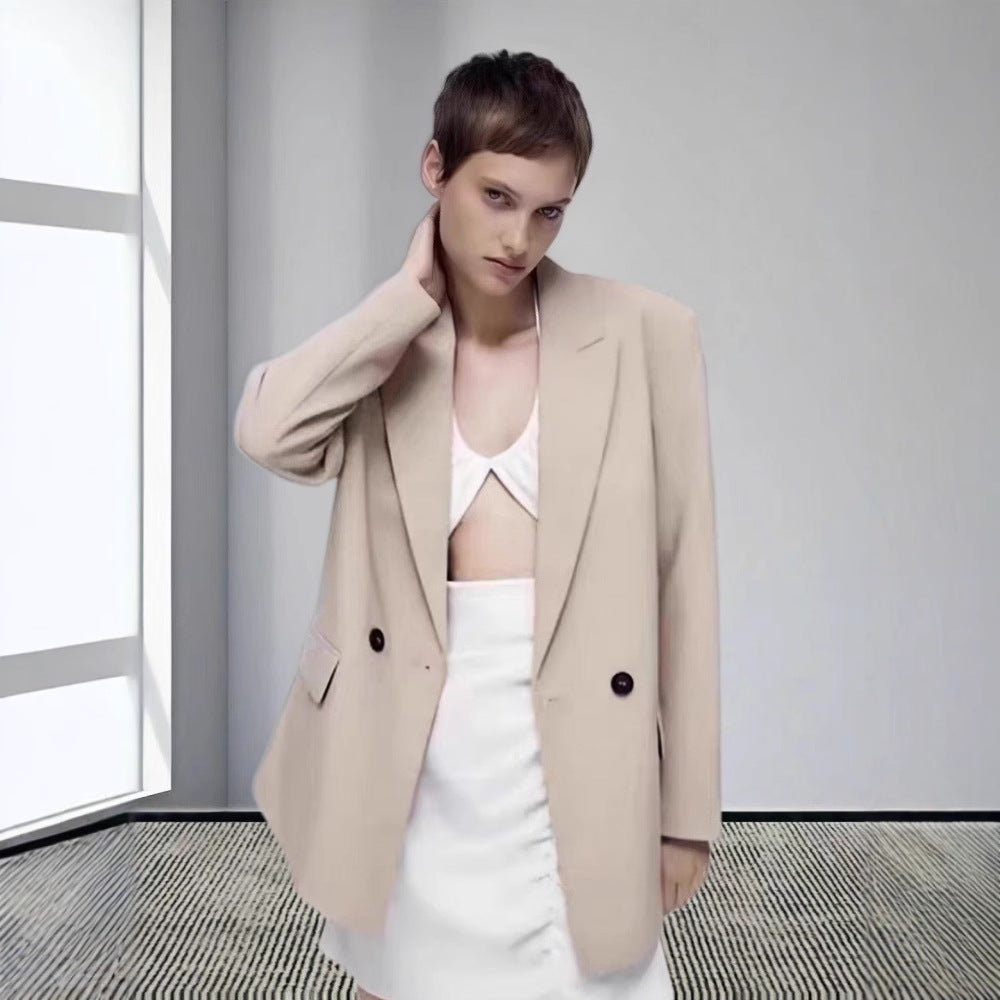 Women Stylish and Elegant Oversized Blazer Chic und Stil