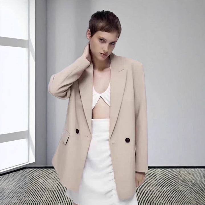 Women Stylish and Elegant Oversized Blazer Chic und Stil
