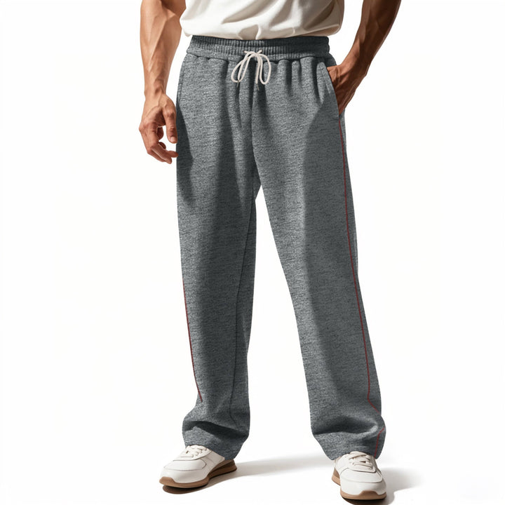 Comfortable men's joggers with zipper and side pockets Lune London