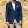 Lightweight summer jacket for men in high-quality linen