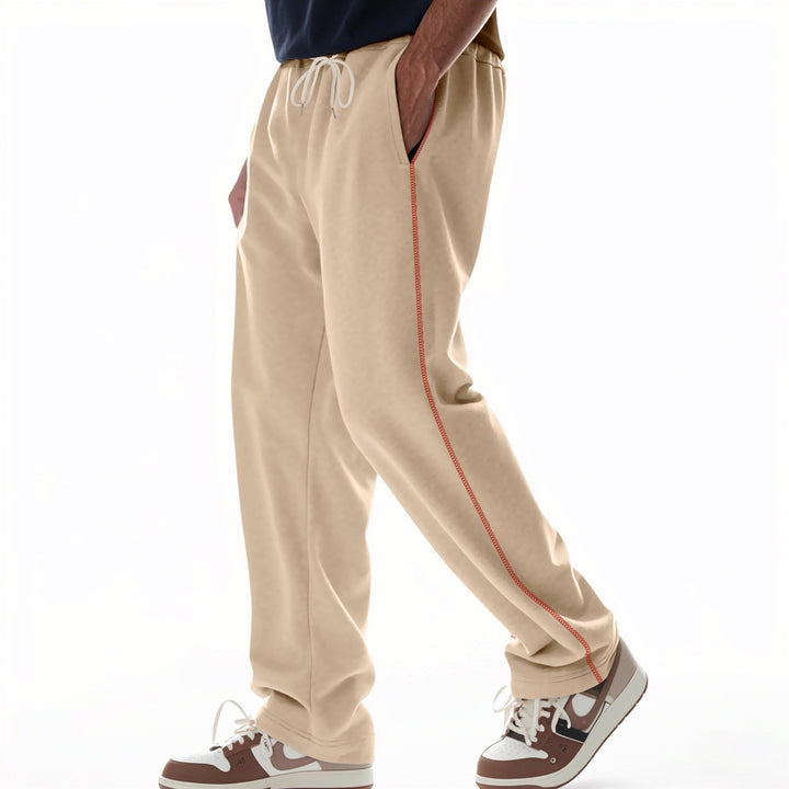 Comfortable men's joggers with zipper and side pockets Lune London