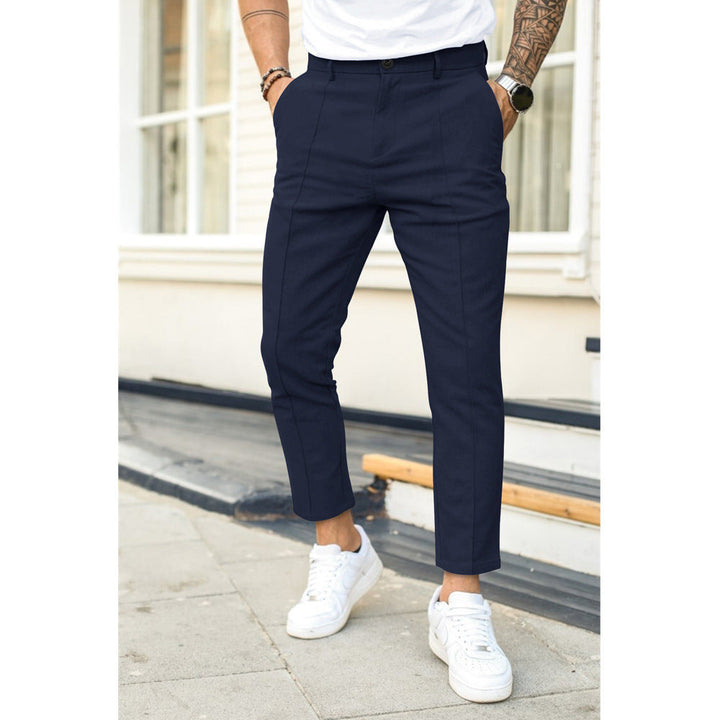 Elegant slim fit chino pants for men Lune London