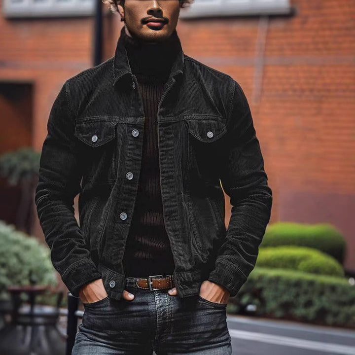 Trendy corduroy jacket for men with authentic look Lune London