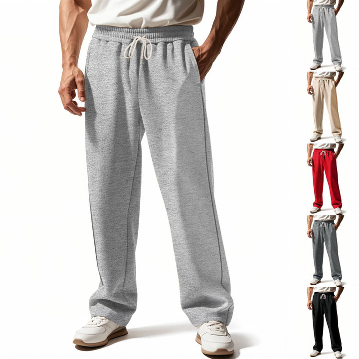 Comfortable men's joggers with zipper and side pockets Lune London