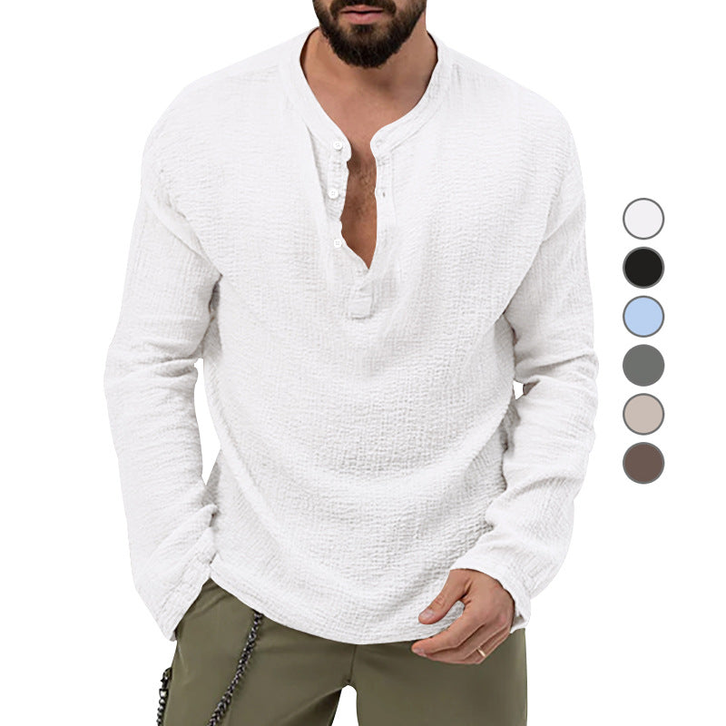 Long sleeve shirt for men with buttonhole Lune London