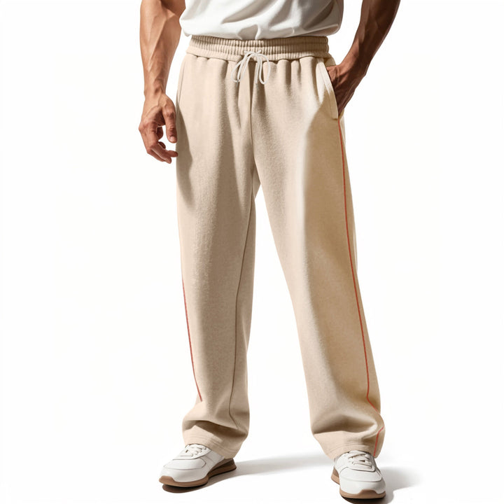Comfortable men's joggers with zipper and side pockets Lune London