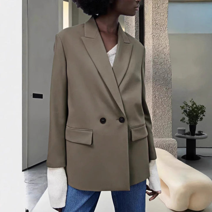 Women Stylish and Elegant Oversized Blazer Chic und Stil