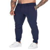 Slim-fit jogger pants for men, fashionable with an elastic waistband and side pockets