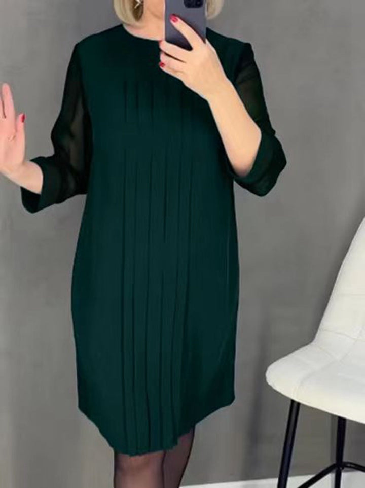 Robe élégante pour femmes avec manches transparentes volantes Chic & Stil