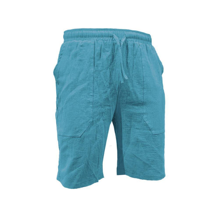 Light leisure pants for men in breathable linen Lune London